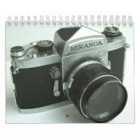 Vintager Miranda G 35mm SLR Kamera-Kalender 2013