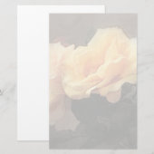Vintager mit Blumenhintergrund der Kunst in den Briefpapier (Vorne/Hinten)