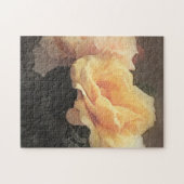 Vintager mit Blumenhintergrund der Kunst in den Puzzle (Horizontal)
