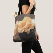 Vintager mit Blumenhintergrund der Kunst in den Tasche (Von Nahem)