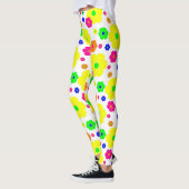 Vintager Mod-Blumengarten Leggings (Links)