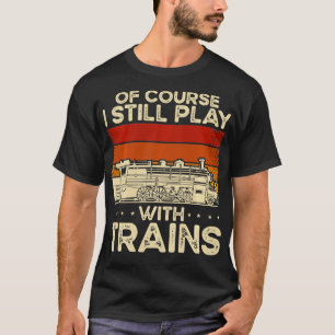 Vintager Modellbahningenieur Hobbyist 7 T-Shirt