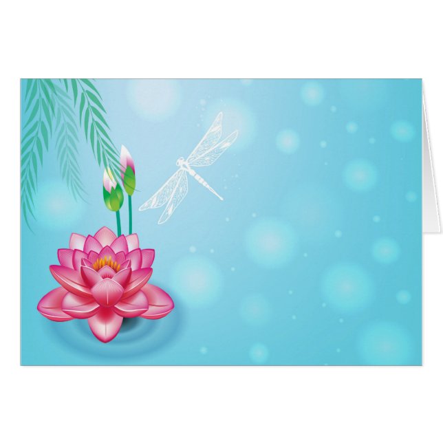 Vintager Monarchschmetterling mit Baum und Buch (Vorderseite (Horizontal))