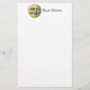 Vintager Mond Briefpapier