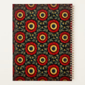 Vintager Monogram Herzplaner mit individueller Ini Planer (Rückseite)