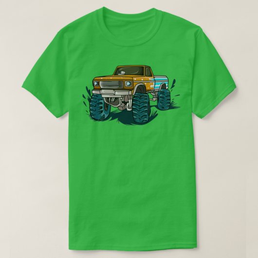 Vintager Monster-Lkw 13 T-Shirt (Design vorne)