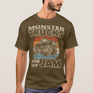 Vintager Monster Truck sind meine Marmelade Retro  T-Shirt