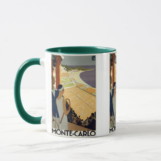 Vintager Monte Carlo Tasse (Links)