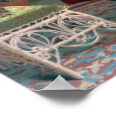 Vintager Mops Poster (Ecke)