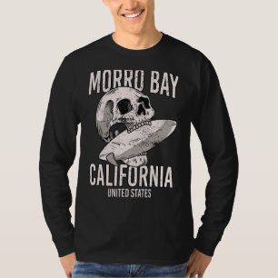 Vintager Morro Bay Beach California Ca Retro Surfe T-Shirt