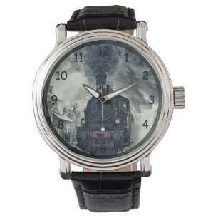 Vintager Motor Armbanduhr