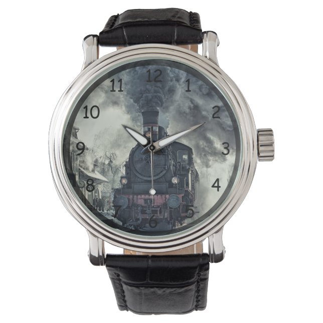 Vintager Motor Armbanduhr (Vorderseite)