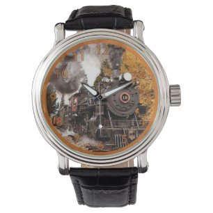 Vintager Motor Armbanduhr