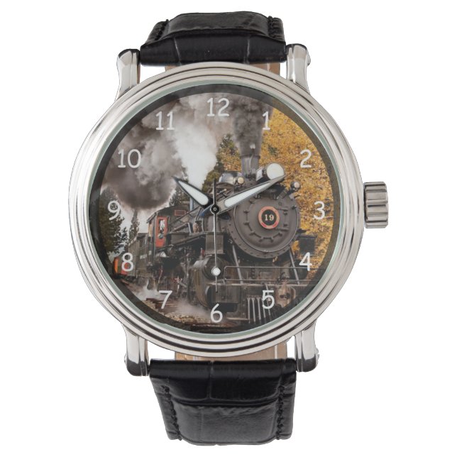 Vintager Motor Armbanduhr (Vorderseite)