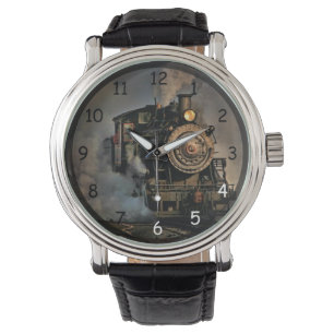 Vintager Motor Armbanduhr