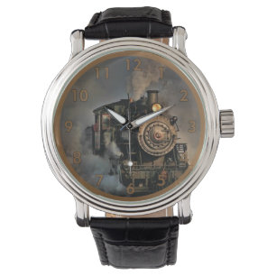 Vintager Motor Armbanduhr