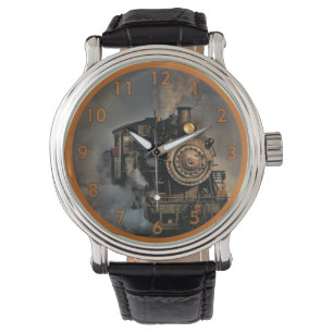 Vintager Motor Armbanduhr