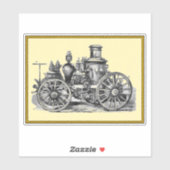 Vintager Motor Aufkleber (Blatt)