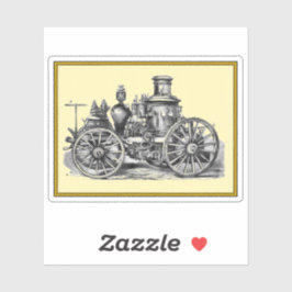 Vintager Motor Aufkleber