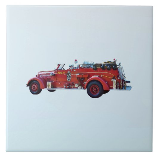 Vintager Motor Fliese (Vorderseite)