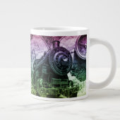 Vintager Motor Jumbo-Tasse (Rechts)