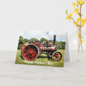 Vintager Motor Karte (Gelbe Blume)