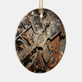 Vintager Motor Keramikornament (Rechts)