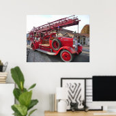 Vintager Motor.... Poster (Heimbüro)