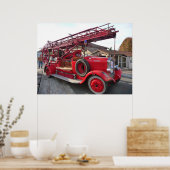 Vintager Motor.... Poster (Küche)