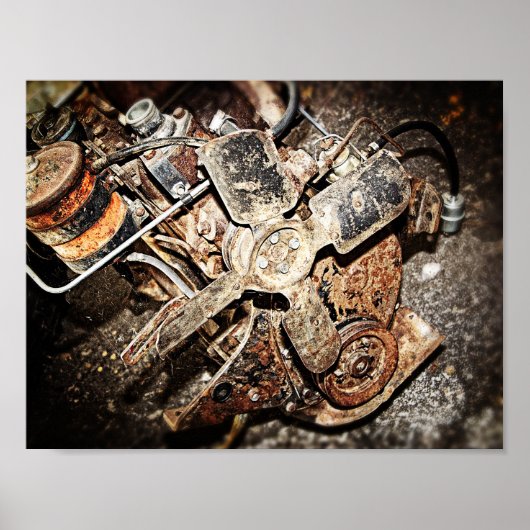 Vintager Motor Poster (Vorne)