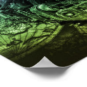 Vintager Motor Poster (Ecke)