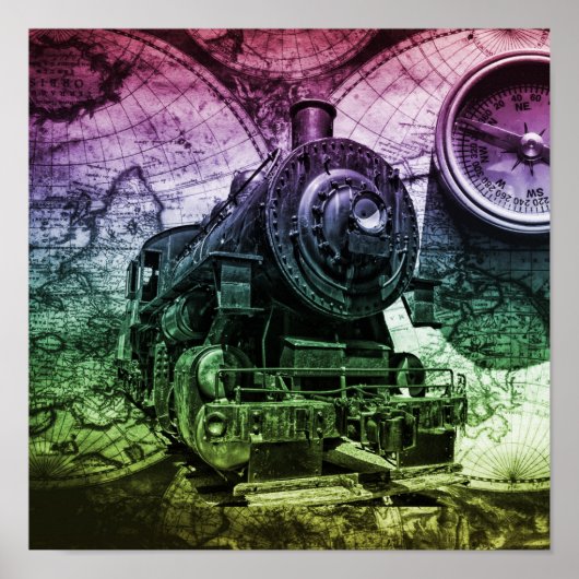 Vintager Motor Poster (Vorne)