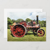 Vintager Motor Postkarte (Vorne/Hinten)