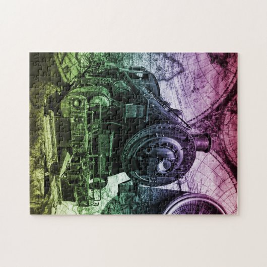 Vintager Motor Puzzle (Horizontal)