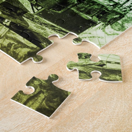 Vintager Motor Puzzle (Seite)