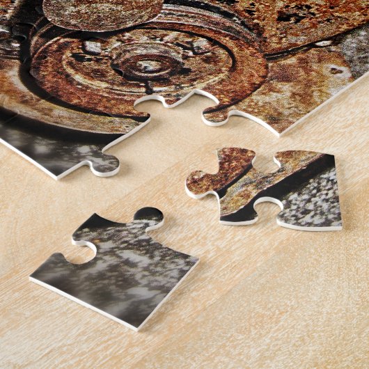 Vintager Motor Puzzle (Seite)