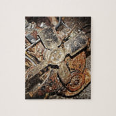 Vintager Motor Puzzle (Vertikal)