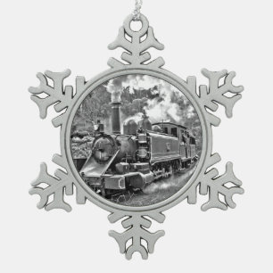 Vintager Motor Schneeflocken Zinn-Ornament