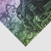 Vintager Motor Seidenpapier (Ausschnitt)