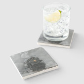 Vintager Motor Steinuntersetzer (Seitenansicht)