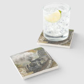 Vintager Motor Steinuntersetzer (Seitenansicht)