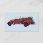 Vintager Motor Visitenkarte (Rückseite)