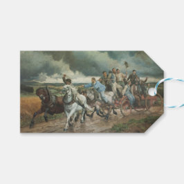 Vintager Motor (von Eugène Burnand) Geschenkanhänger