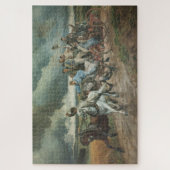 Vintager Motor (von Eugène Burnand) Puzzle (Vertikal)