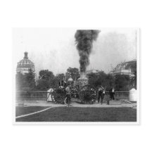 Vintager Motor zur Feuerwehr, Chicagos Columbia-Au