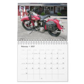Vintager Motorrad-Kalender Kalender (Feb 2027)