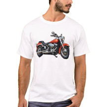 Vintager Motorrad-T - Shirt