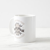 Vintager Motorradclub Kaffeetasse (Vorderseite Links)