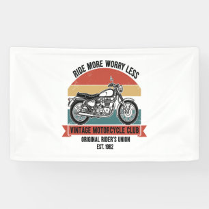 Vintager Motorradklub Est. 1982 Banner