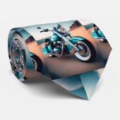 Vintager Motorradsport Krawatte (Gerollt)